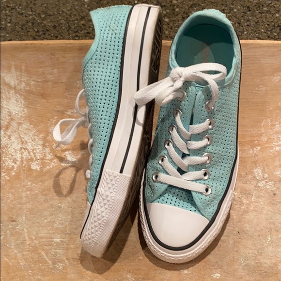 Mesh turquoise Converse All Star! - Picture 2 of 3